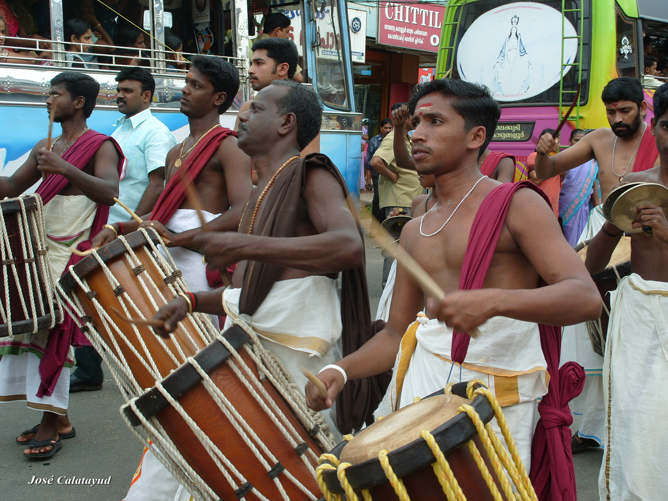 Musicians theyyam